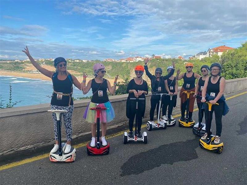 Découverte ville de Biarritz et alentours en gyropode