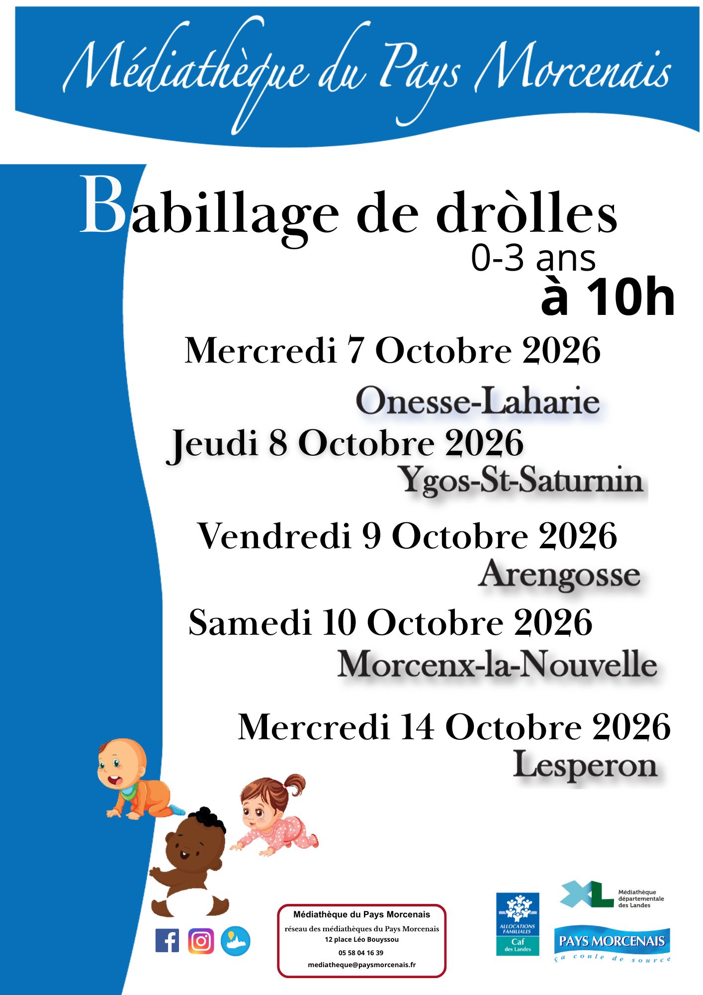 Babillage des dròlles - Ygos-St-Saturnin