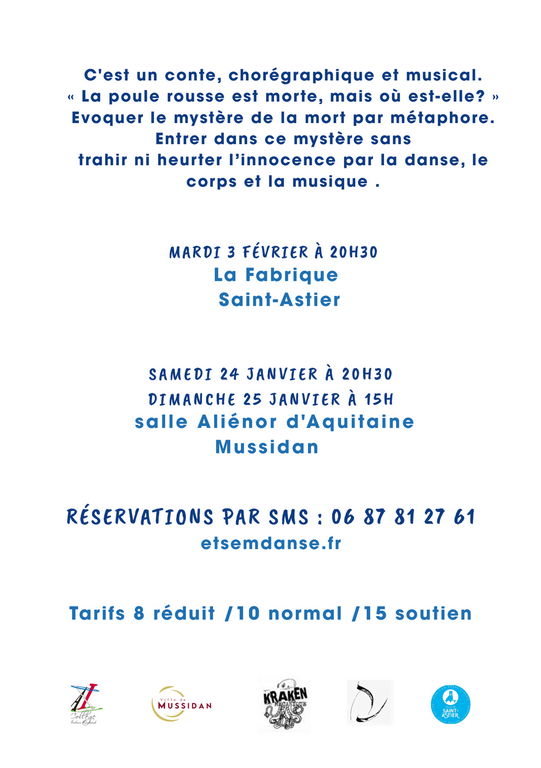 Spectacle conté et dansé "La Demeure de la Terre qui tourne", Mussidan - photo 2