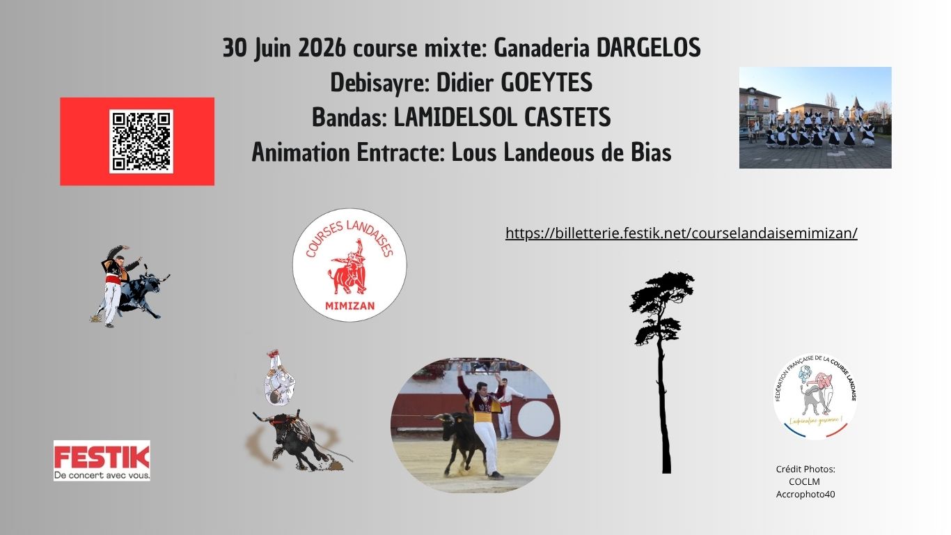 Course Landaise — visuel événement
