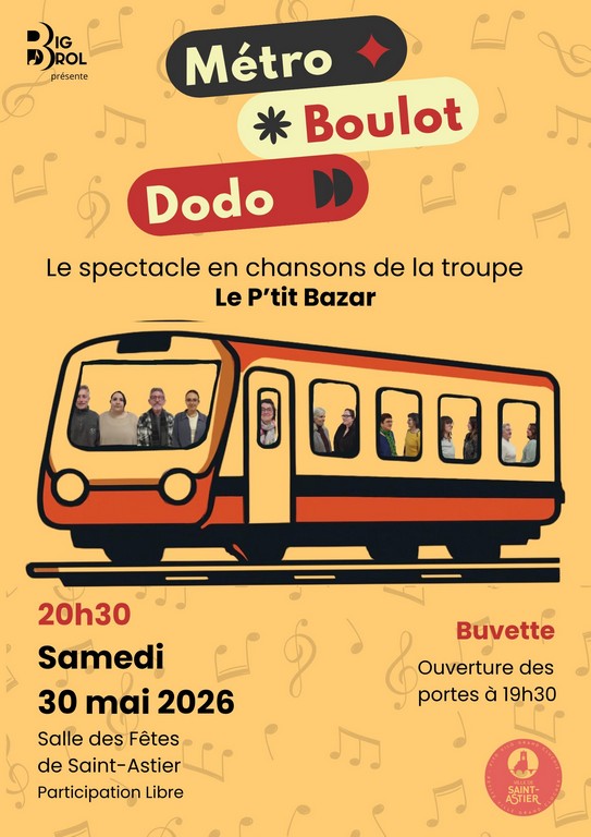 Spectacle en chansons — visuel événement
