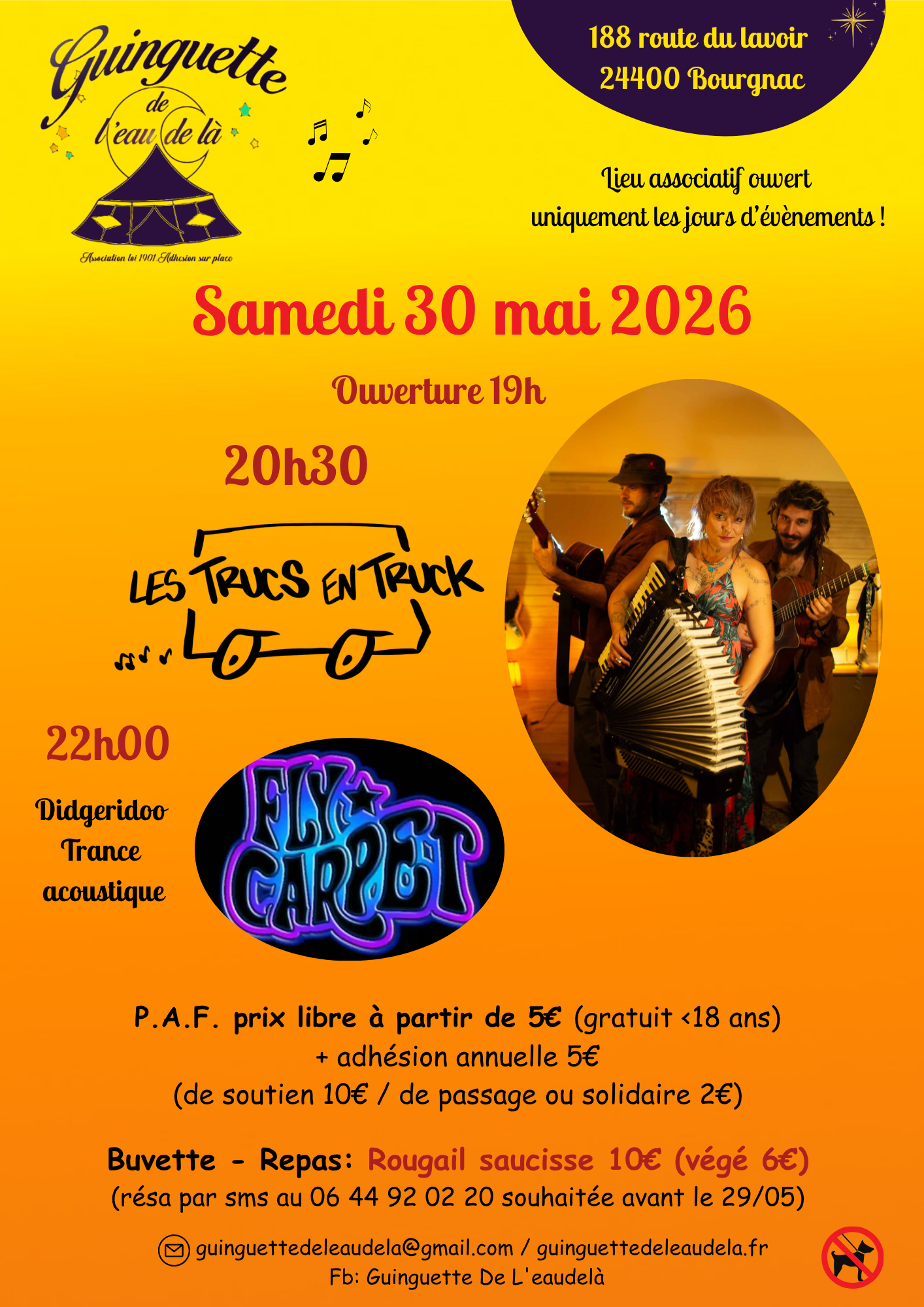 Ouverture de saison : Concerts — visuel événement