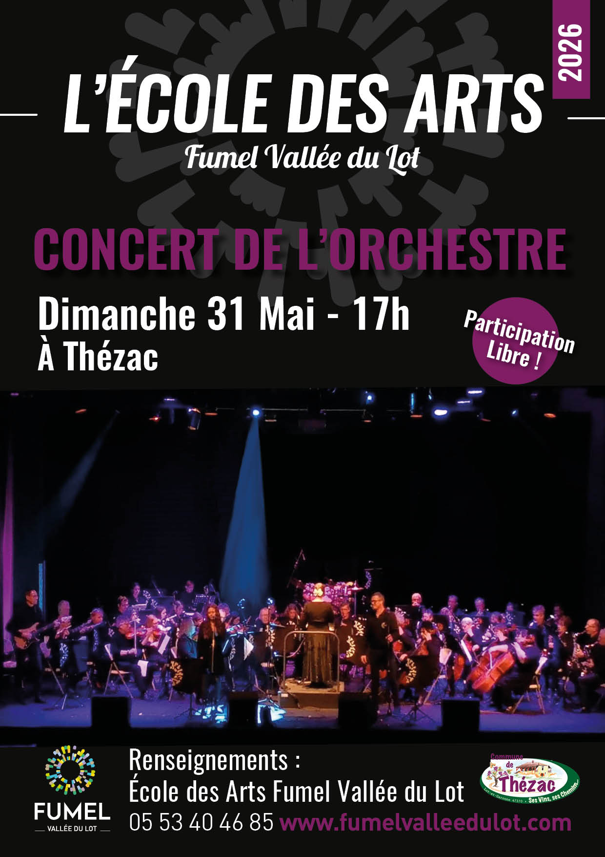 Concert de l'Orchestre de l'Ecole des Arts de Fumel