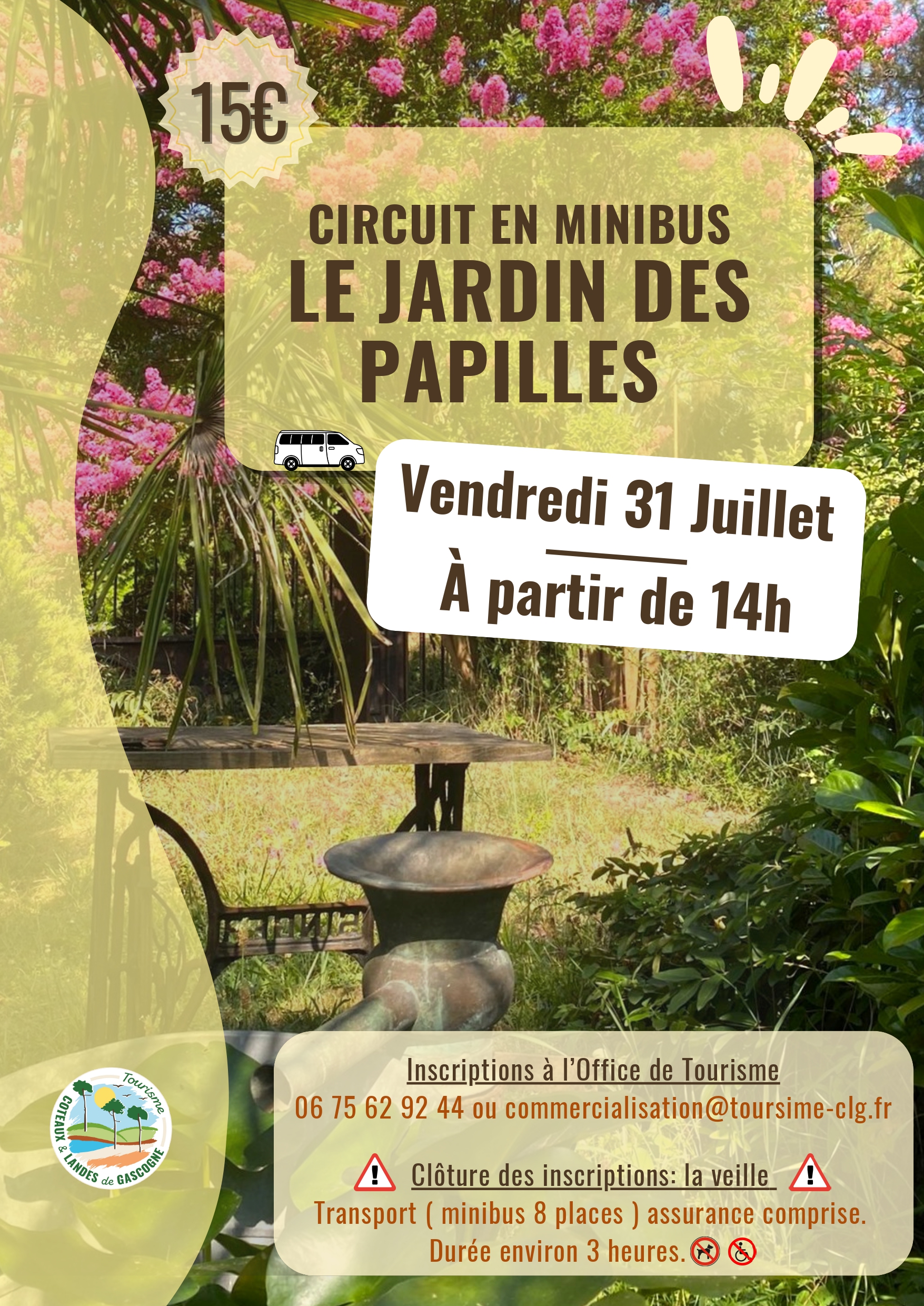 Mini-Circuit : Jardin des papilles — visuel événement