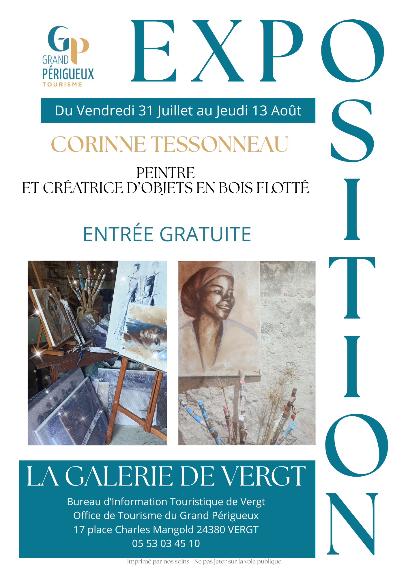 Exposition de Corinne TESSONNEAU