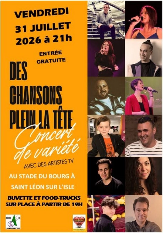 Concert "Des chansons plein la tête"