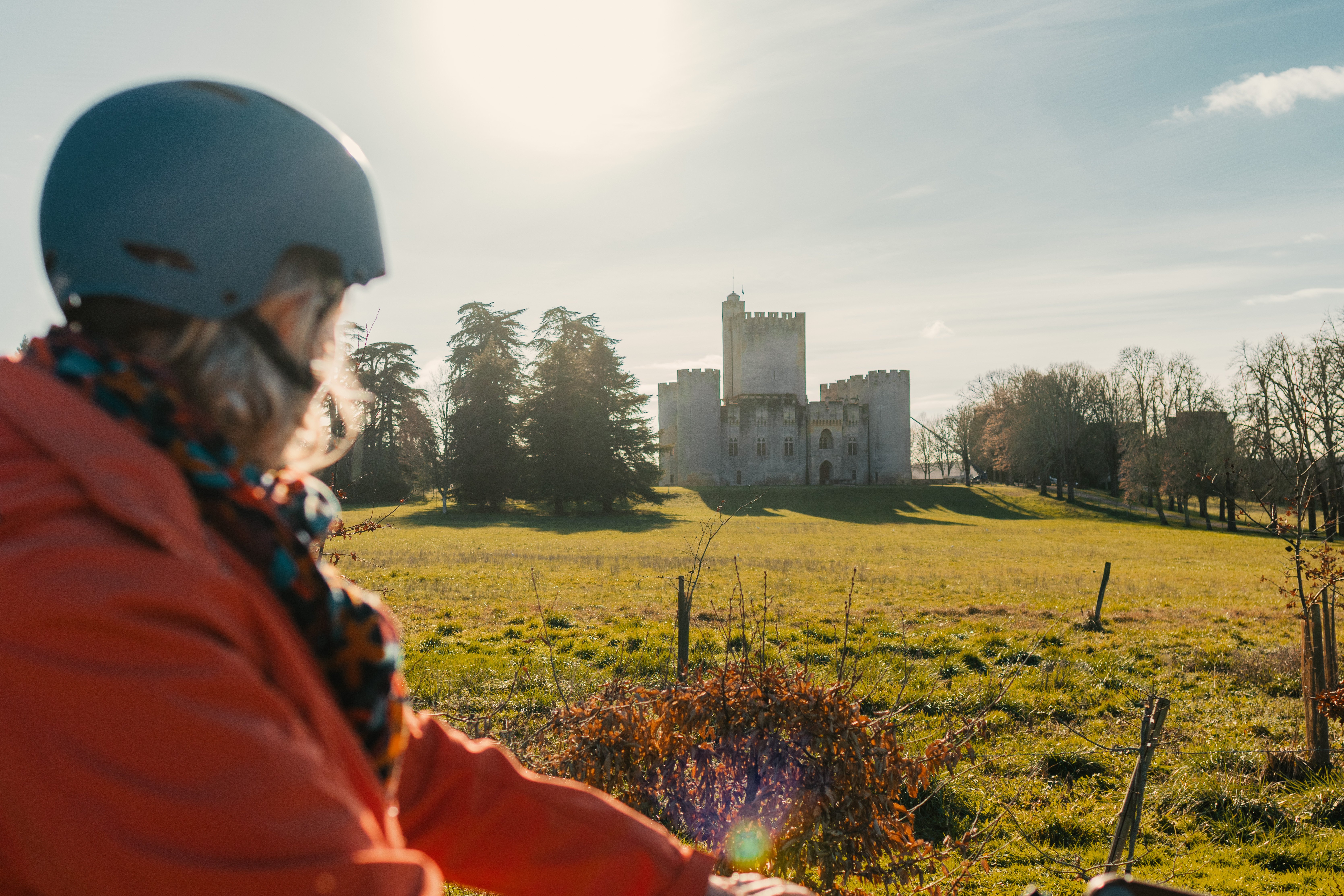 Iconiques à vélo: boucle autour du Château de Roquetaillade