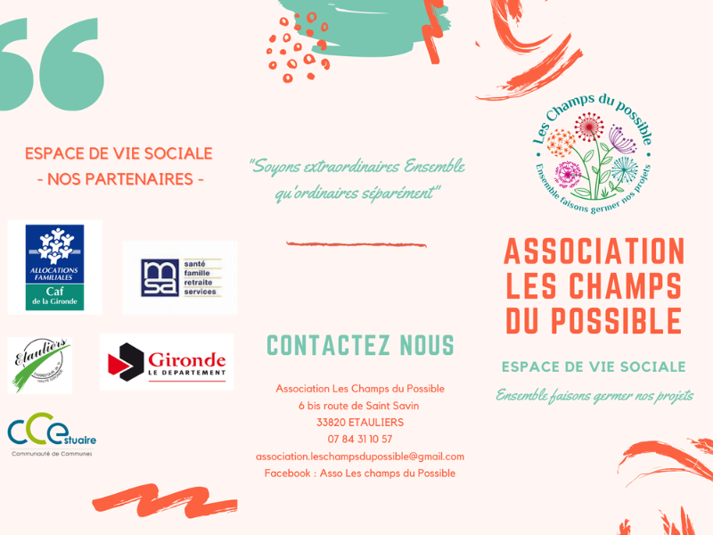 Programme du mois de Février "Les champs des possibles"