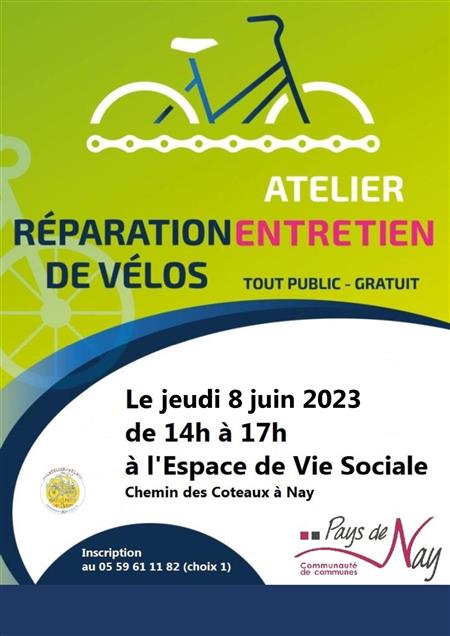 Atelier réparation de vélo