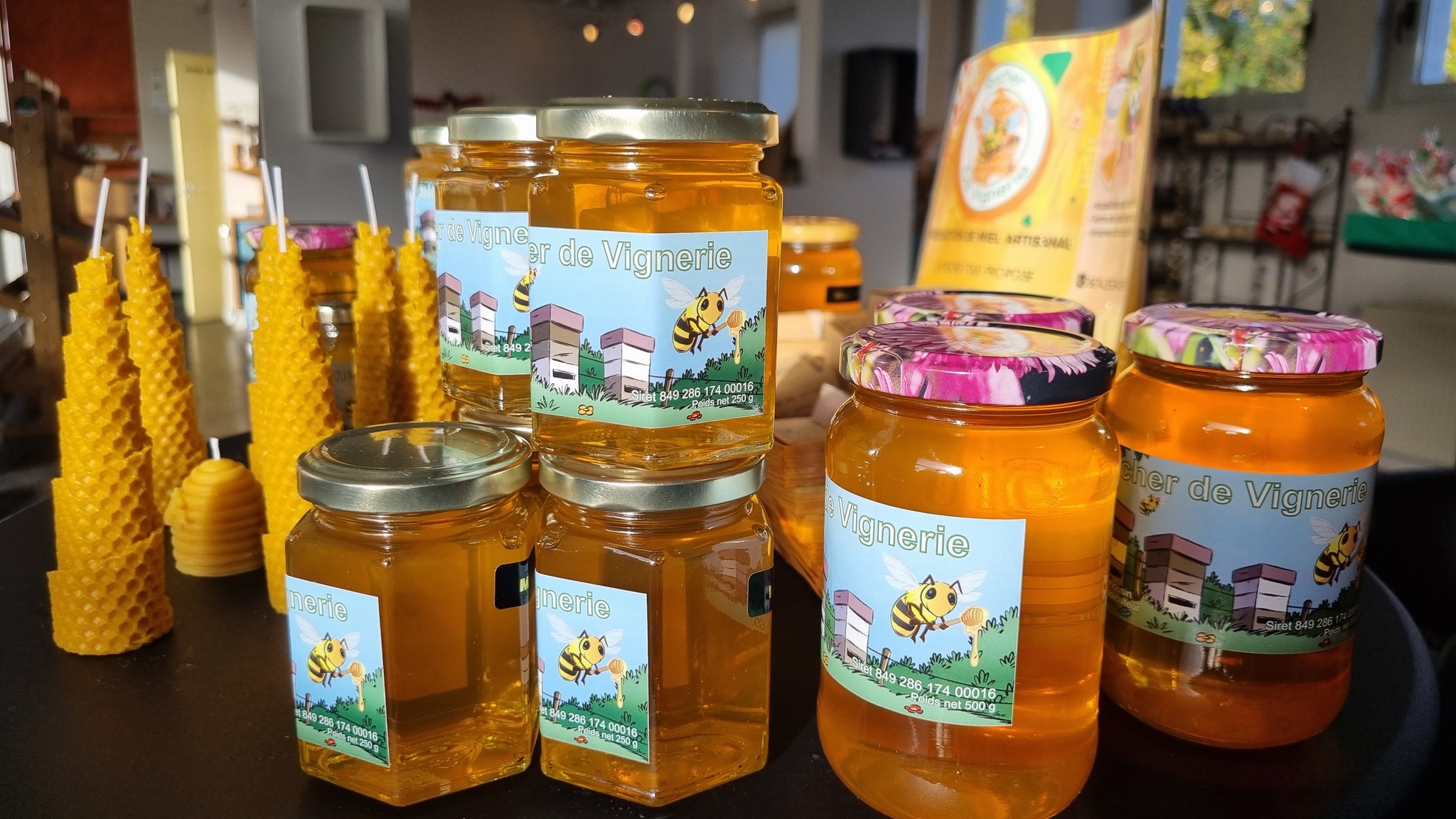 Miel artisanal du Rucher de Vignerie