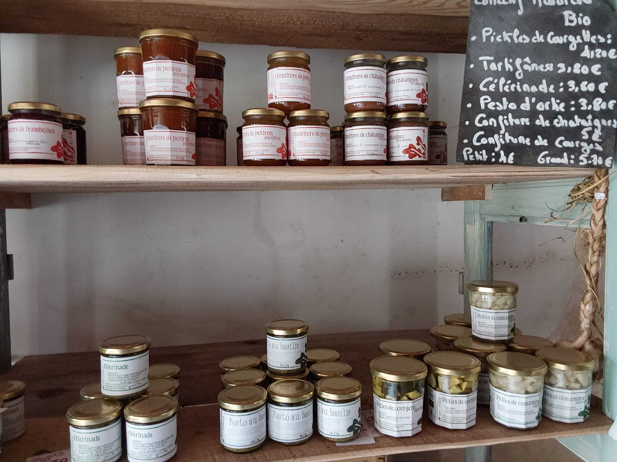 Café Baboum, produits locaux