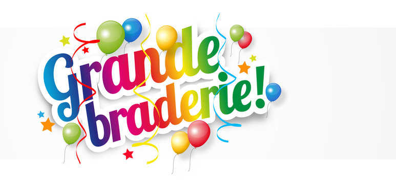 Braderie du secours catholique — visuel événement