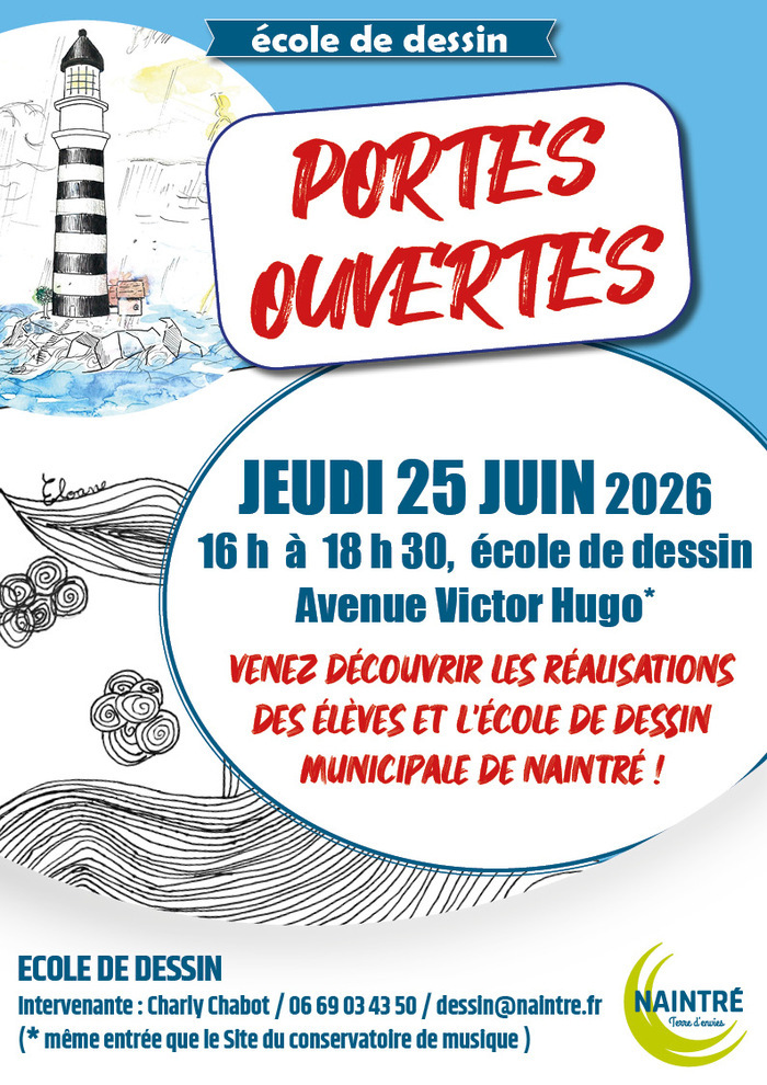 Portes ouvertes de l'école de dessin municipale