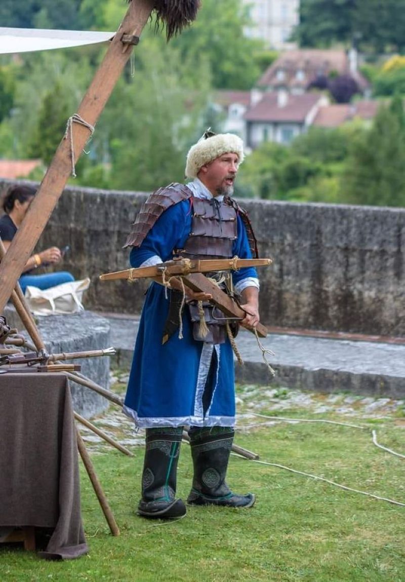 Tir à l’arbalète et frappe de monnaie - Châteaux en fête - photo 4