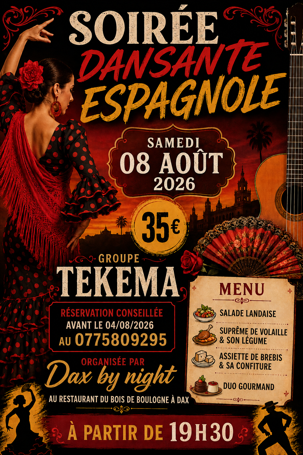 Soirée espagnole