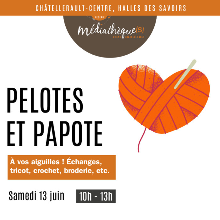 Pelotes et papote — visuel événement