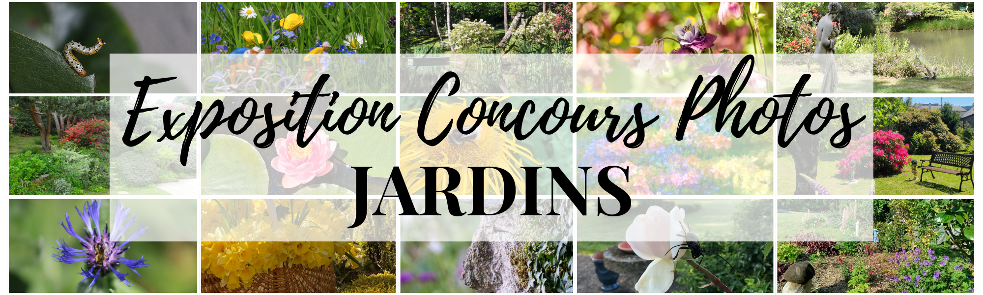 Exposition du concours photos Jardins