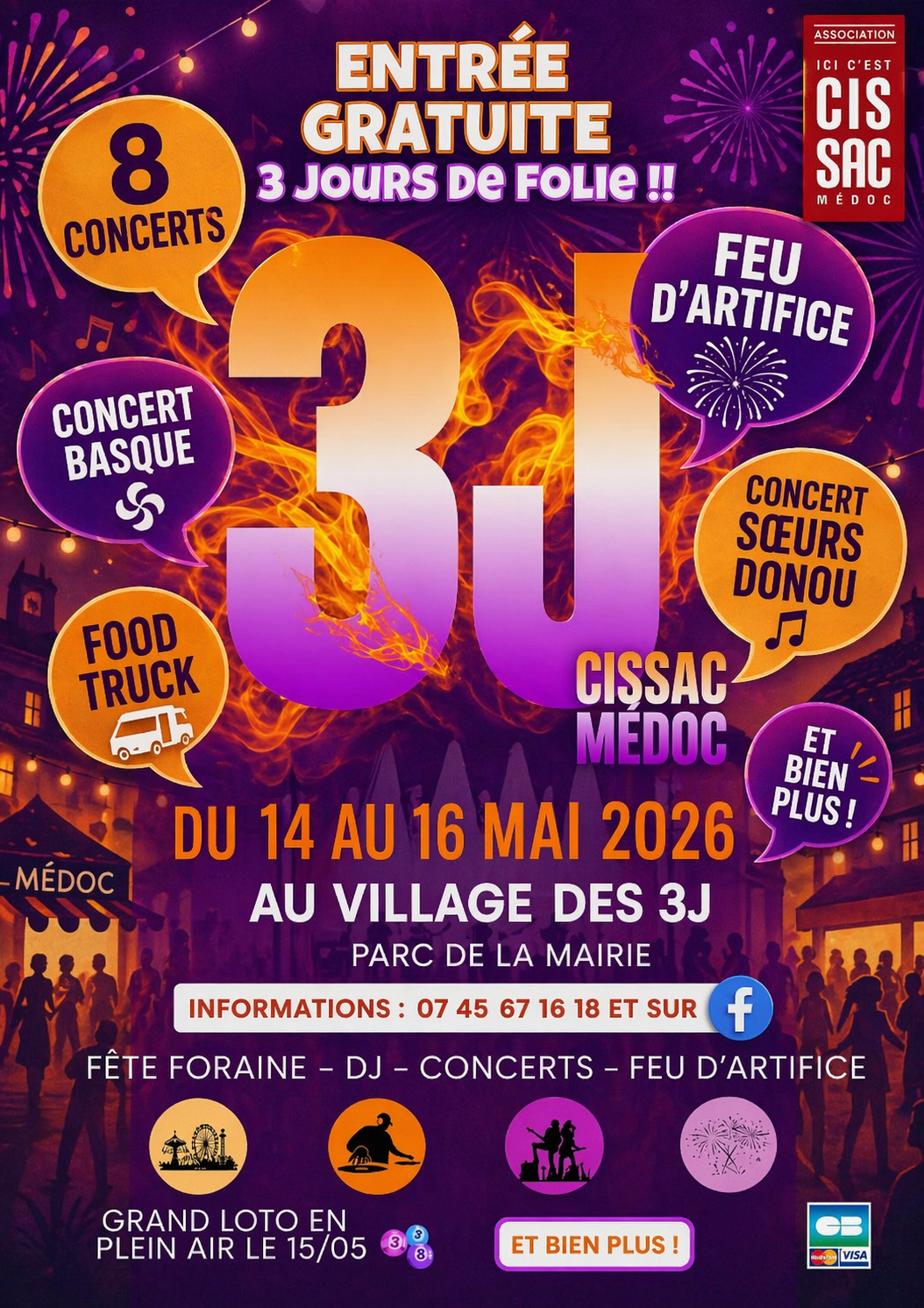 Les 3j Cissacais