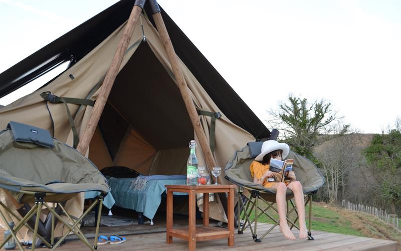 Camping à la Ferme Borda Lodge