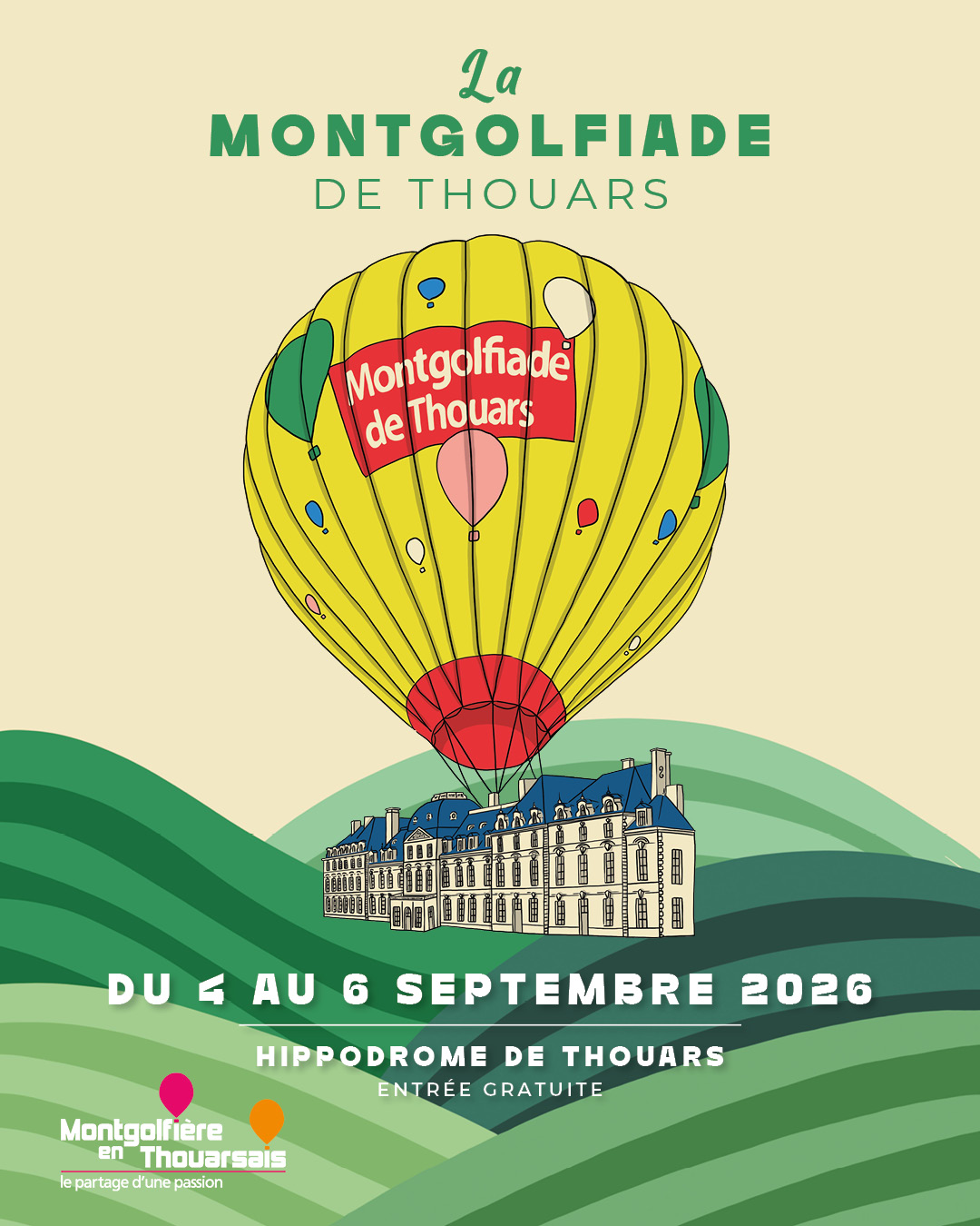 La Montgolfiade de Thouars — visuel événement
