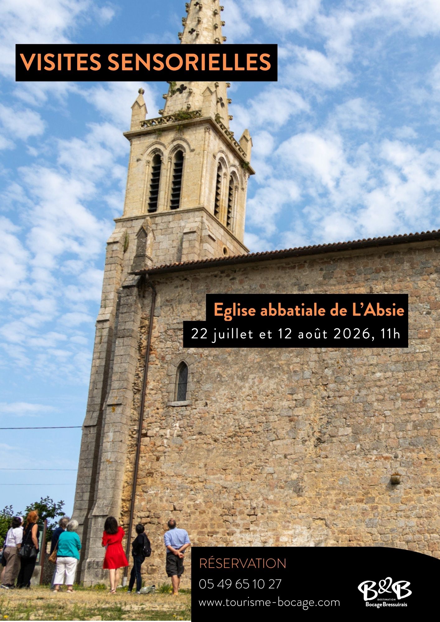 Visites sensorielles - Notre-Dame de l'Absie