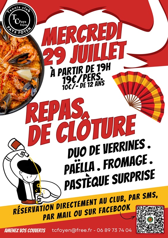 Quatre soirées estivales gourmandes au Tennis Club Pays Foyen