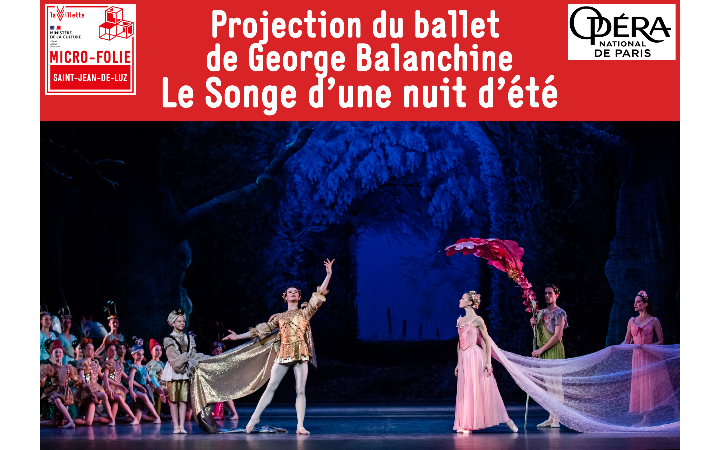 Micro-Folie : Projection : Le songe d'une nuit d'été