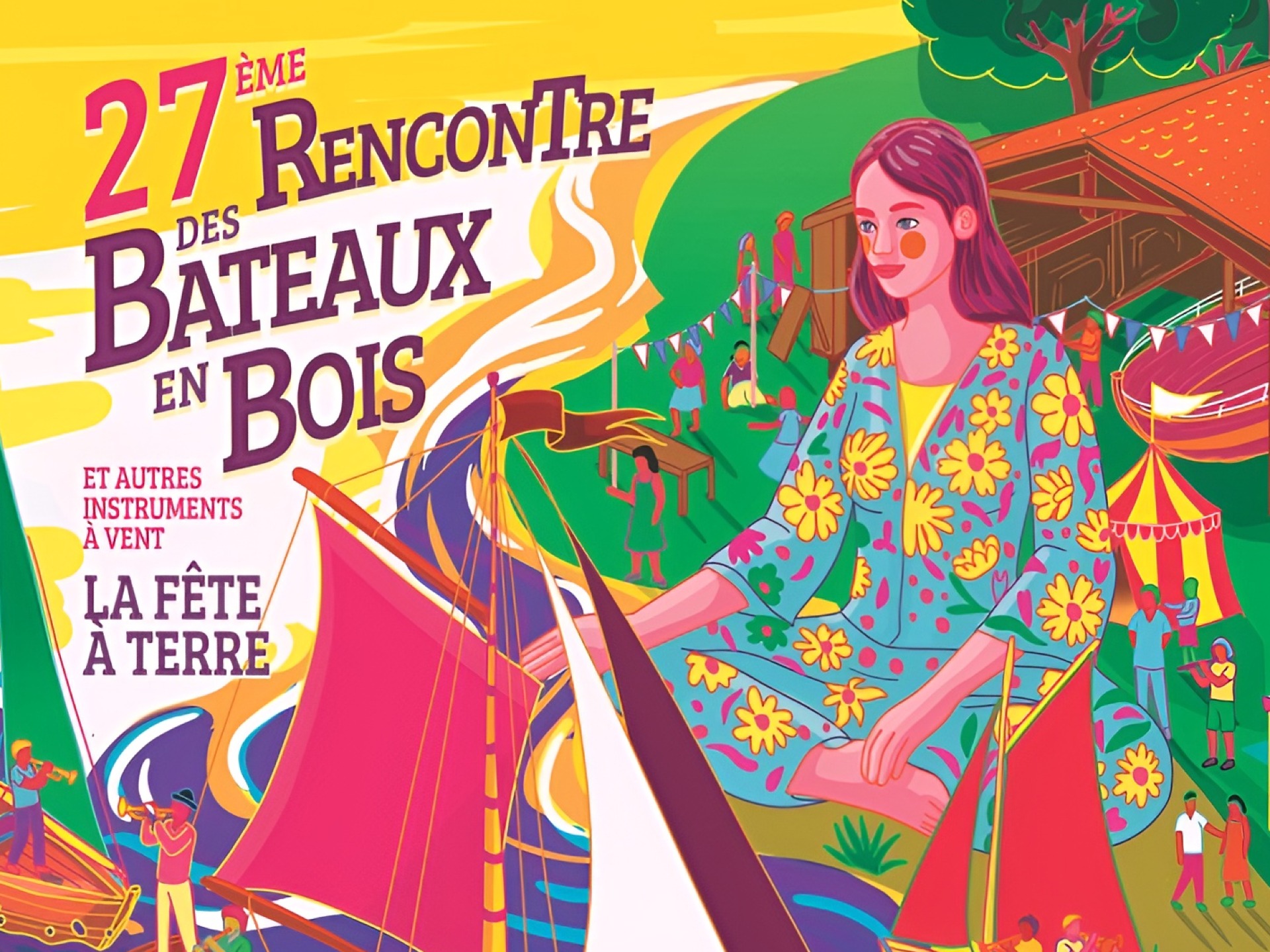 27ème Rencontre des Bateaux en Bois et Autres Instruments à Vent