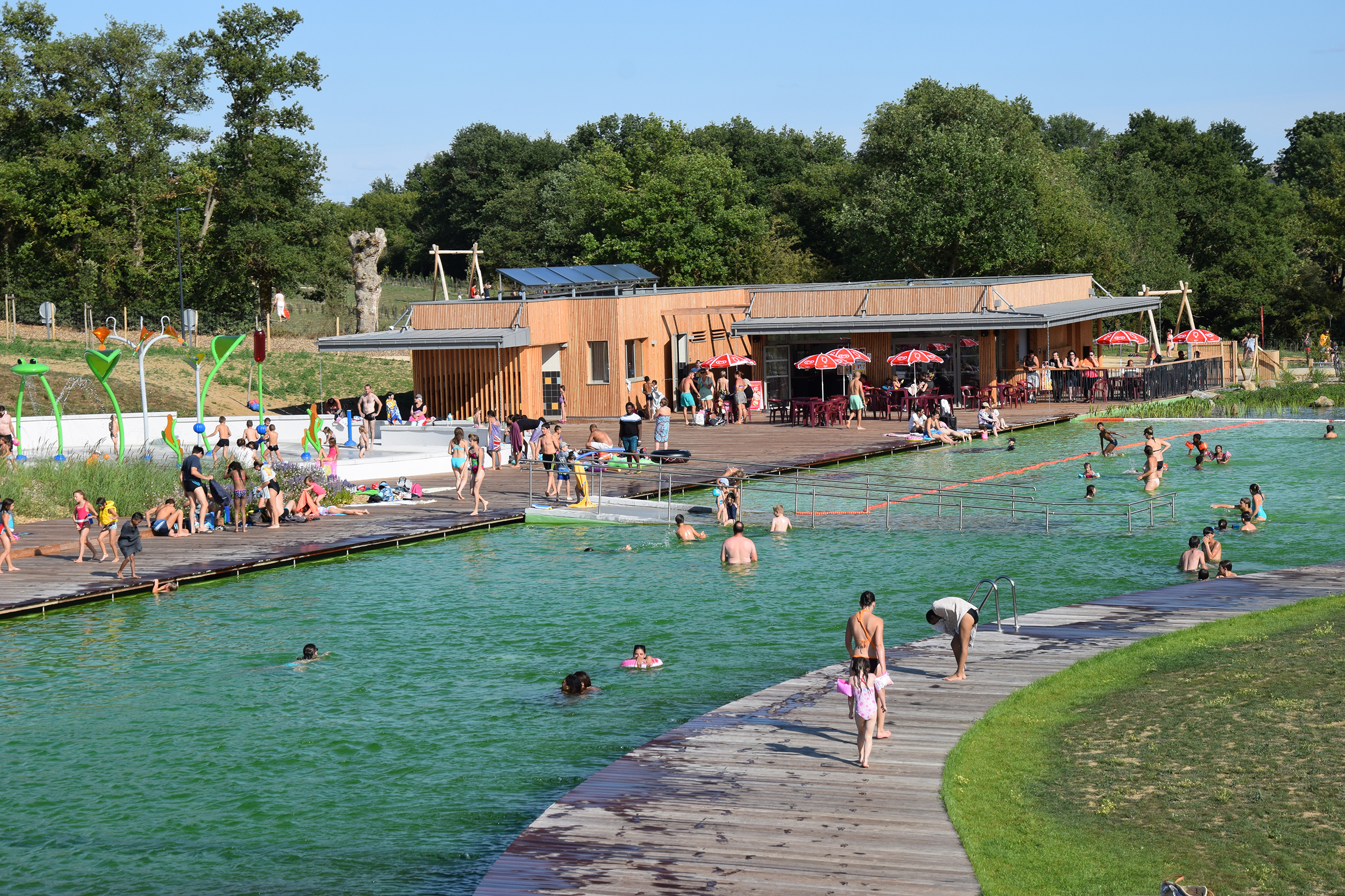 Parc de loisirs du Val de Scie - Baignade biologique - FERMÉ