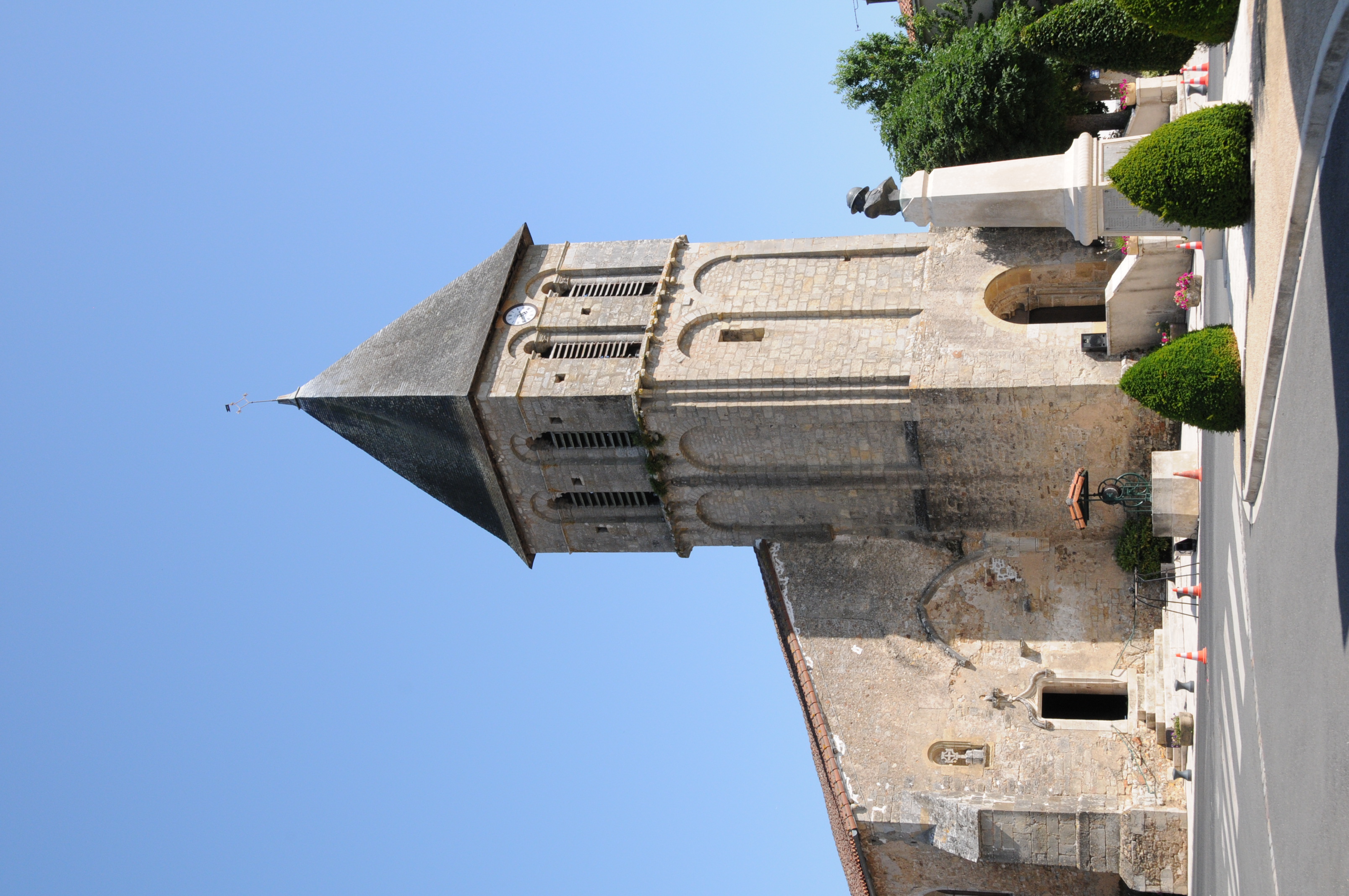 Clocher de l’Eglise Saint-Georges, Le Vigeant - photo 4