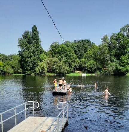 Le bac à chaîne "Le Passeur du Gué"