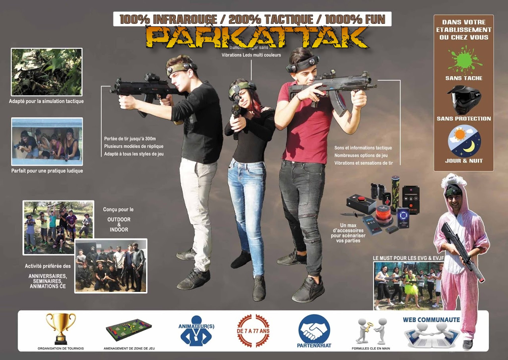 Parkattak, Laser game en extérieur, Royère-de-Vassivière - photo 6