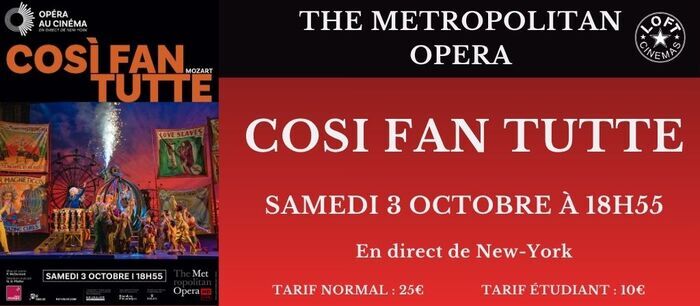 Cosi Fan Tutte — visuel événement