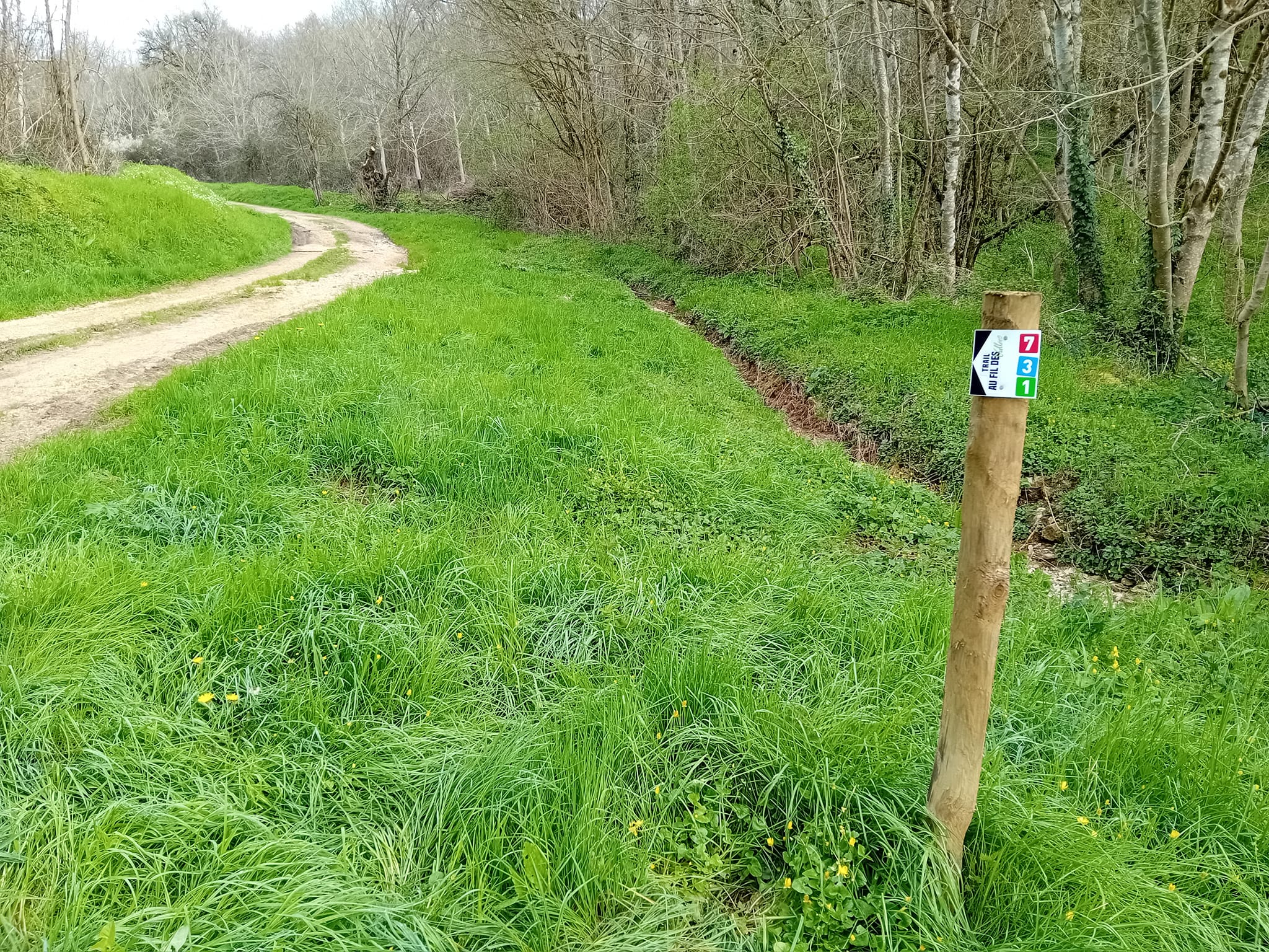 Trail au fil des vallées - parcours 1, Saivres