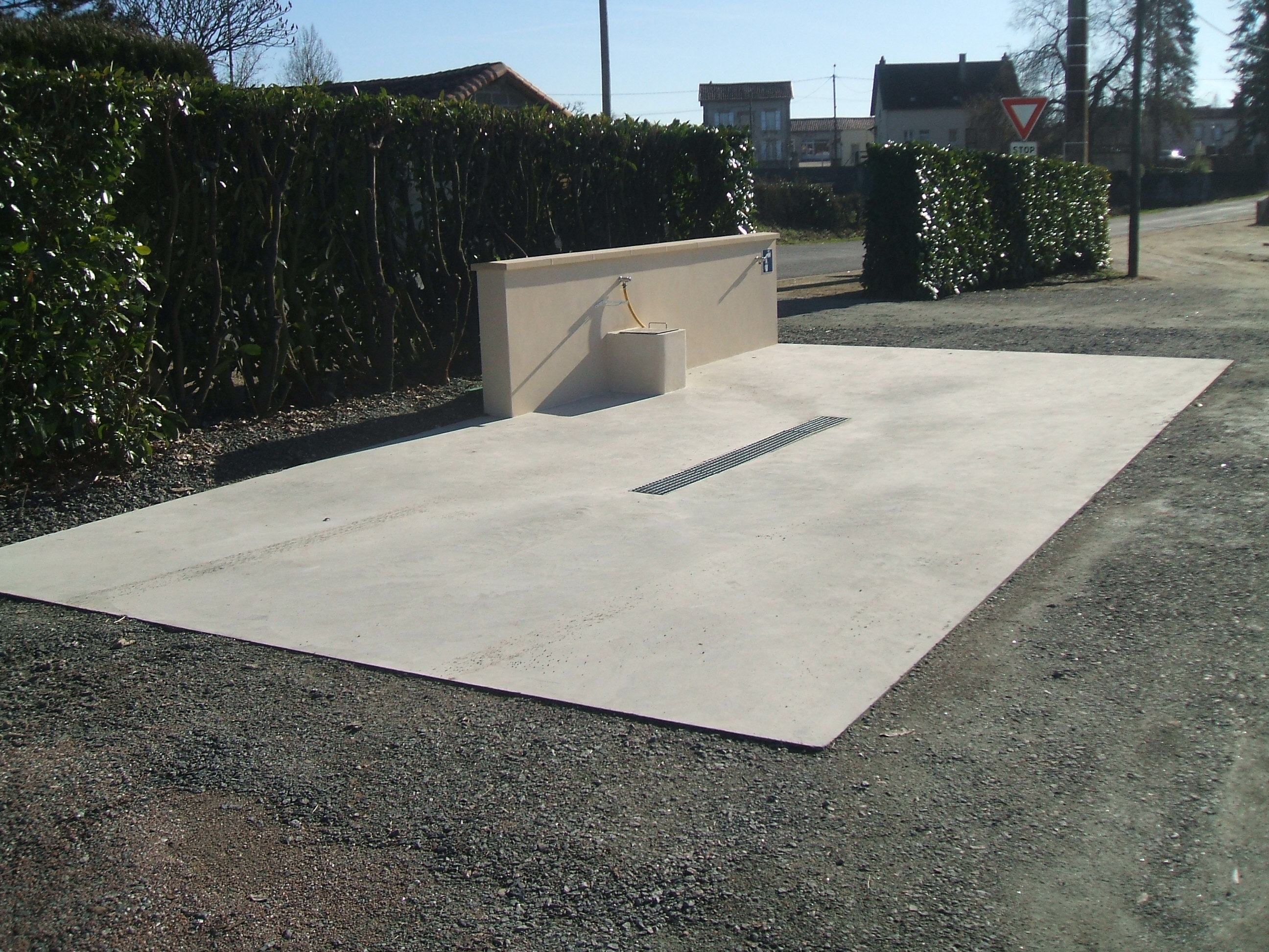 Aire de service municipale de camping-car Clessé