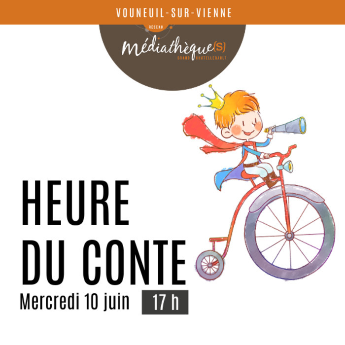 Il était une fois : Heure du conte — visuel événement