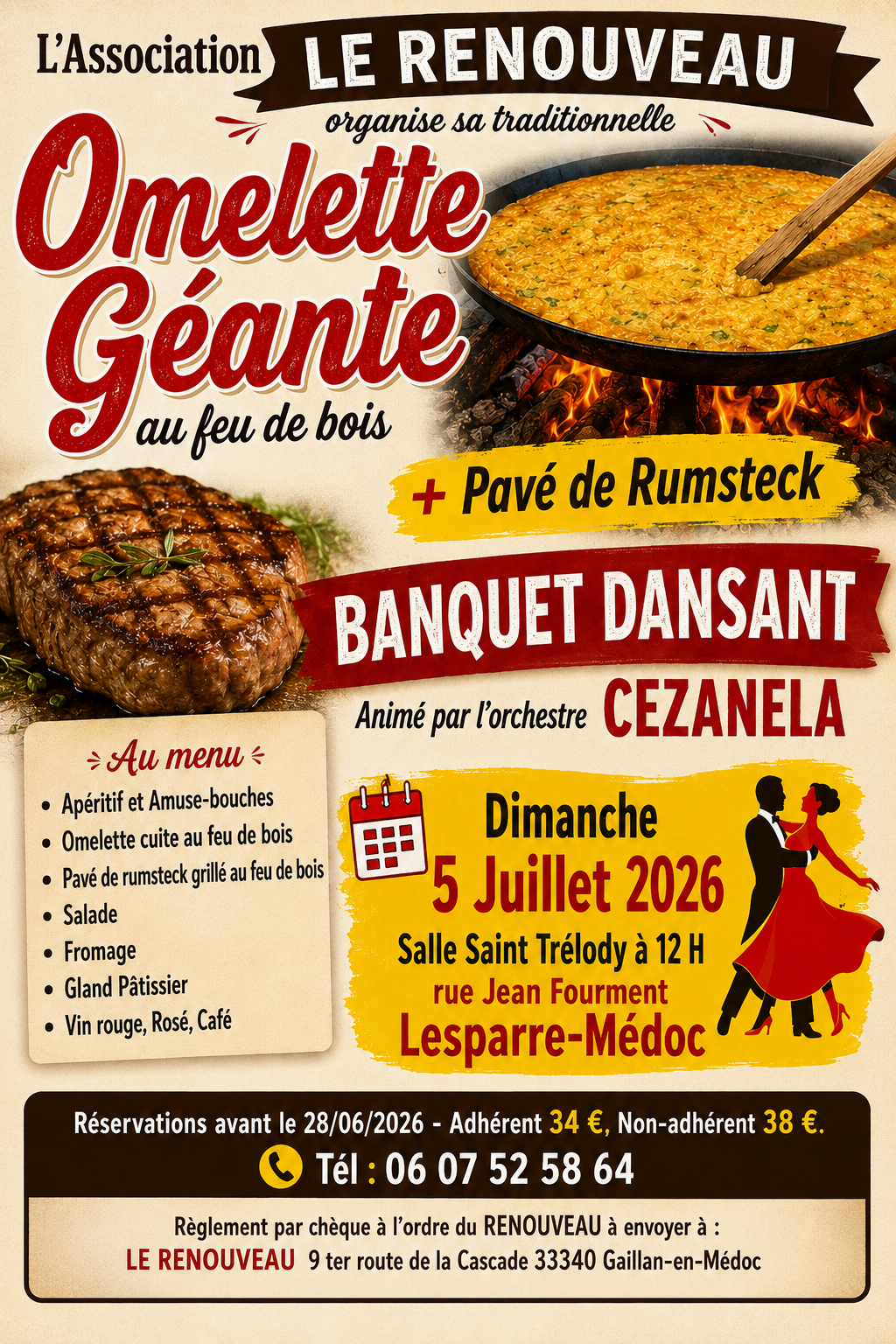 Omelette Géante