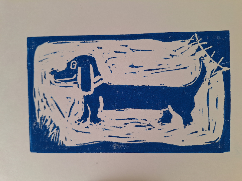 Atelier Linogravure à Terres d'Oiseaux, Braud-et-Saint-Louis - photo 3