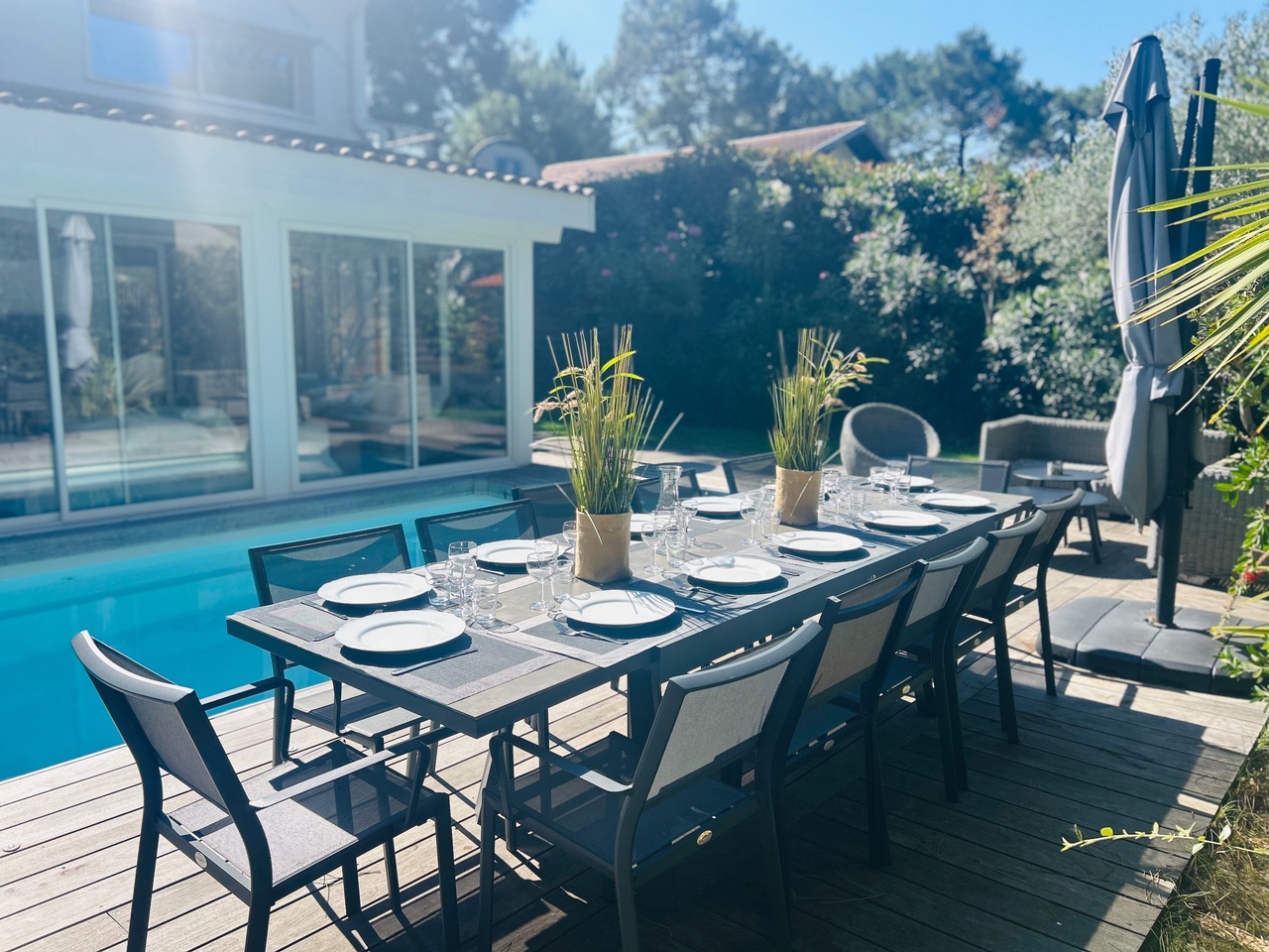 Villa Maluel avec piscine à deux pas de la plage, Biscarrosse - photo 30