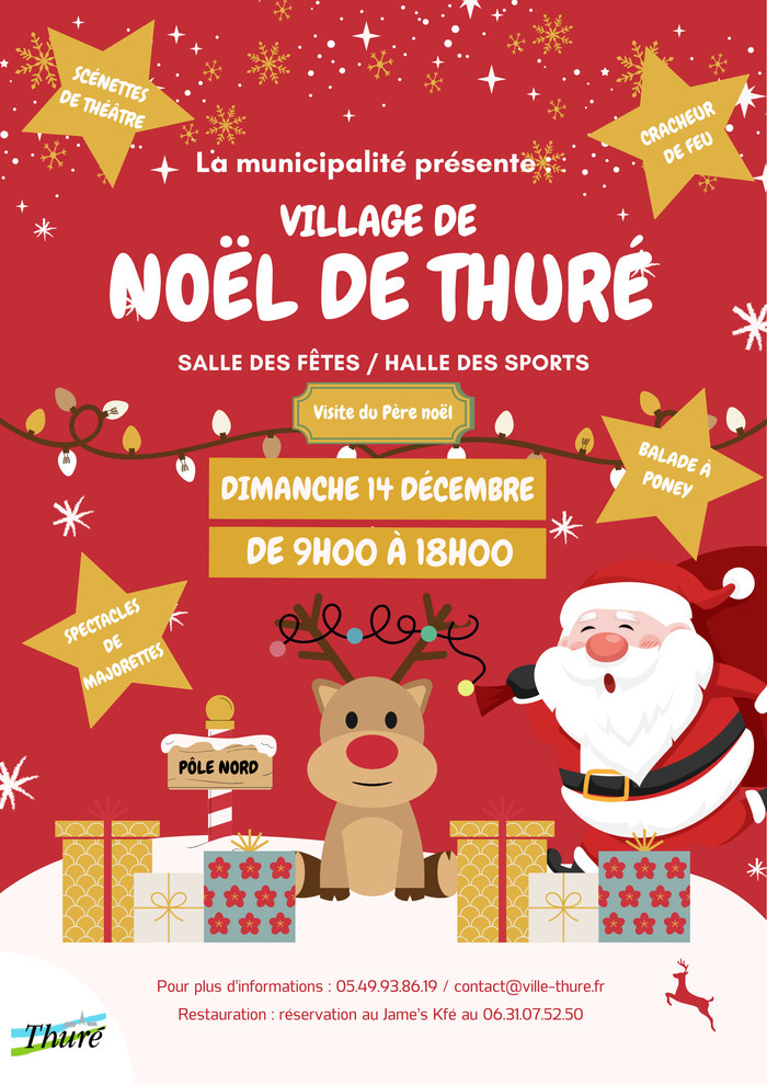 🎄✨ Le Village de Noël de Thuré arrive ! 🎅