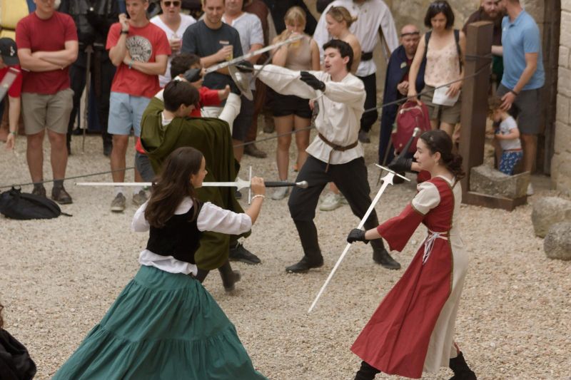 Initiation à l'escrime artistique - Châteaux en fête - photo 5