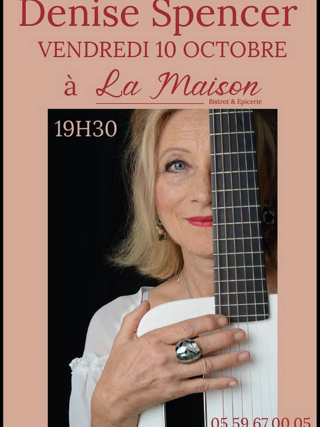 Dîner concert : Denise Spencer