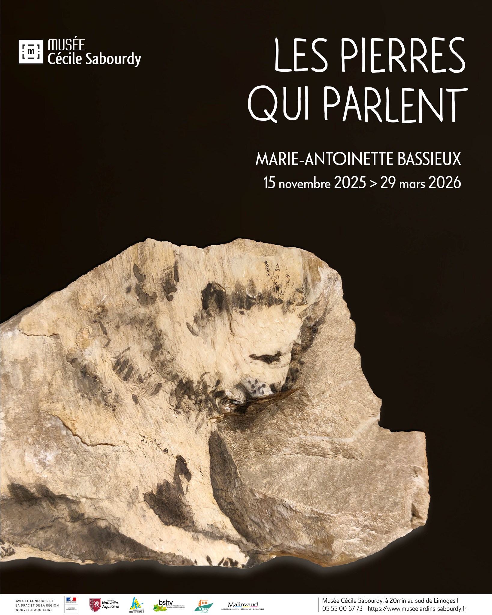 Expositions : Les pierres qui parlent de Marie-Antoinette Bassieux