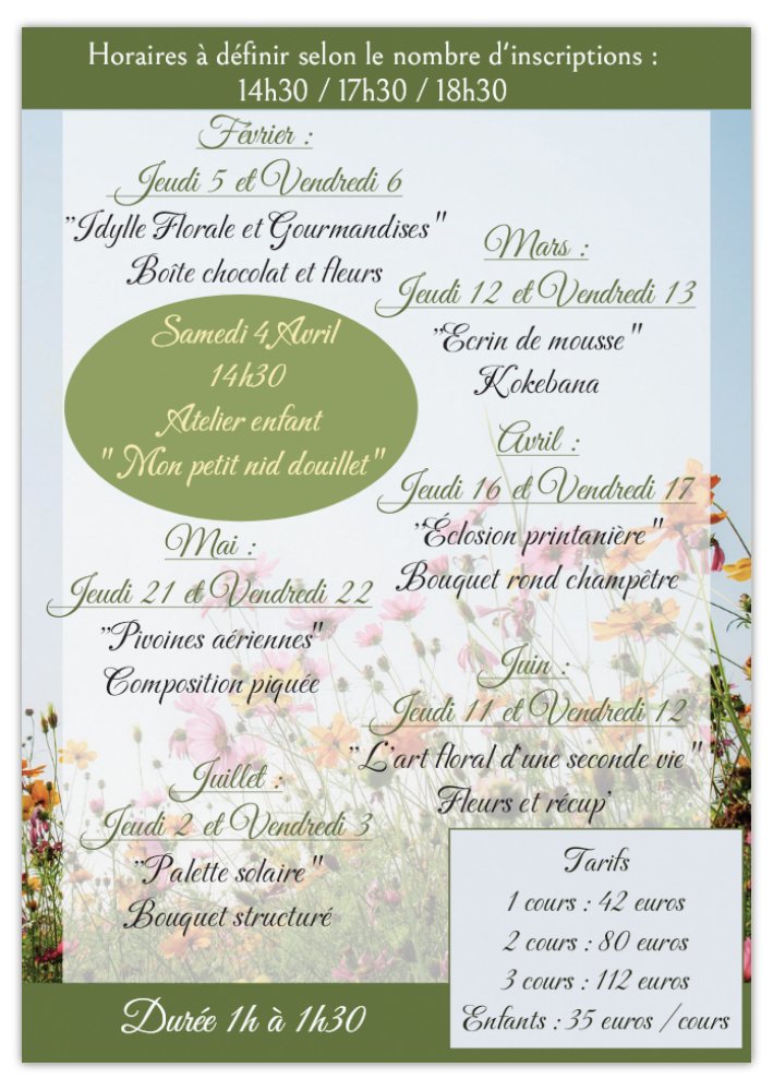 Atelier floral
