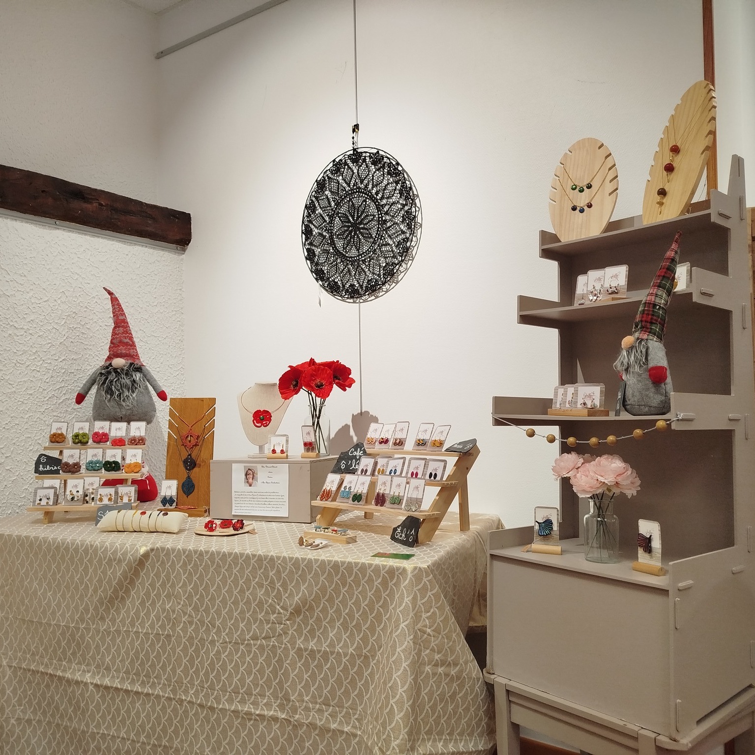 Boutique des Métiers d'Art à l'espace culturel, le Grand Saint-Léonard