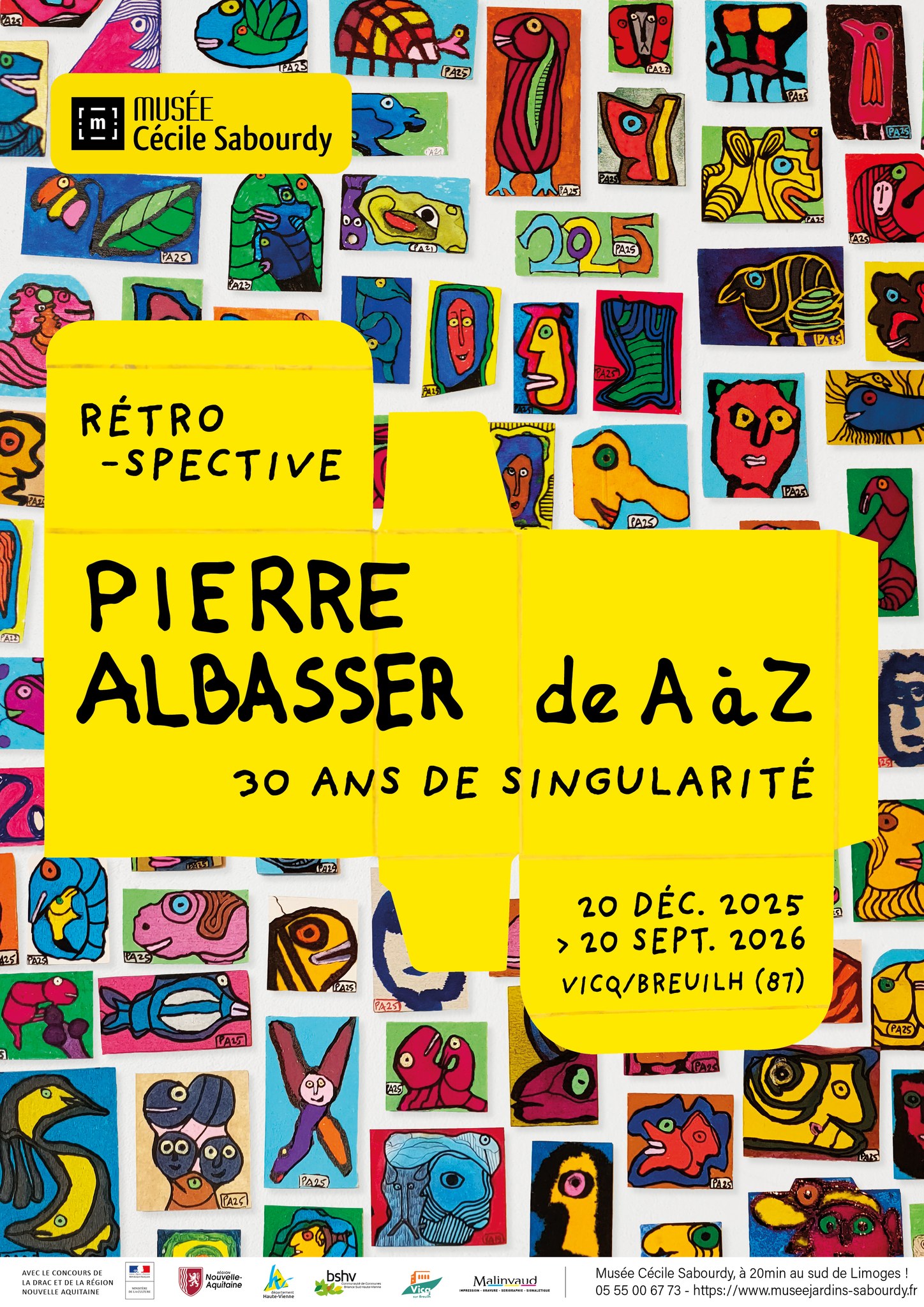 Expositions : Pierre Albasser de A à Z