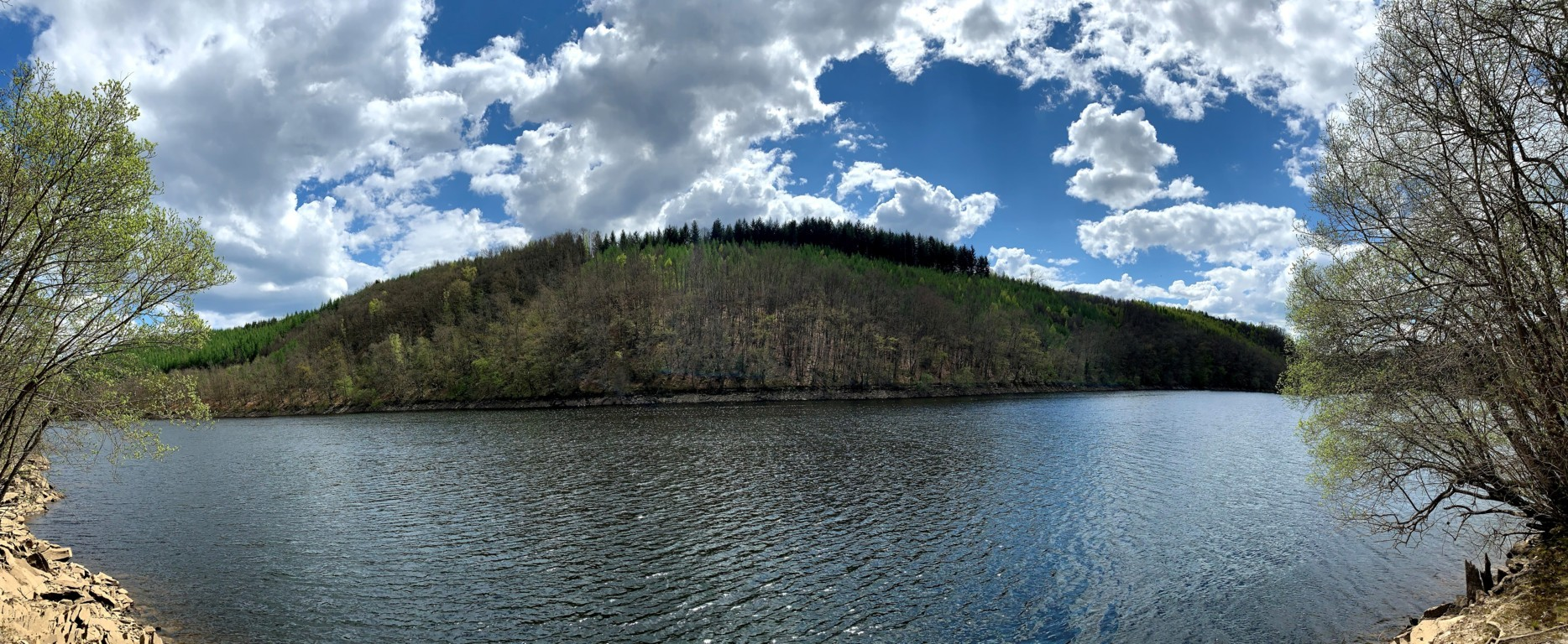 Parcours Pêche Carpe de nuit sur le barrage de Chauvan