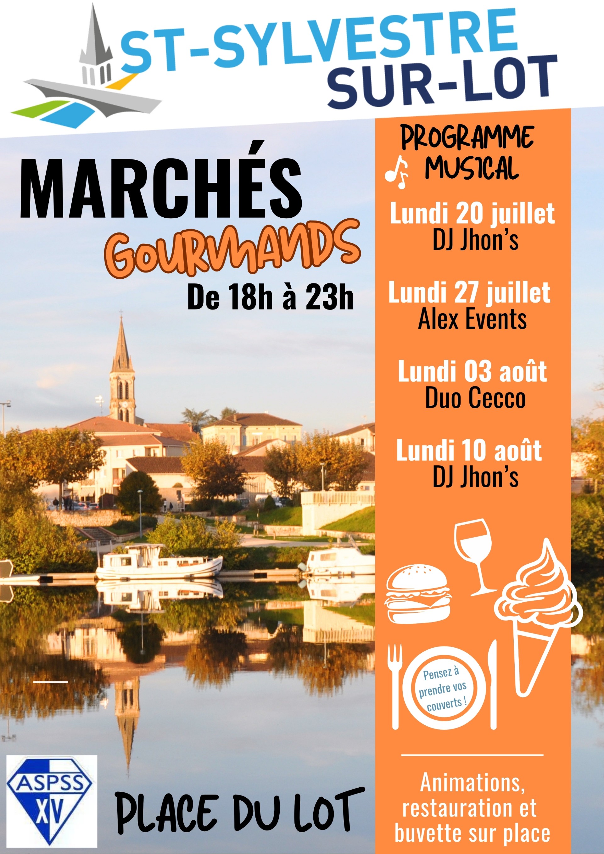 Marché Gourmand de St Sylvestre sur Lot