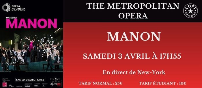 Manon — visuel événement