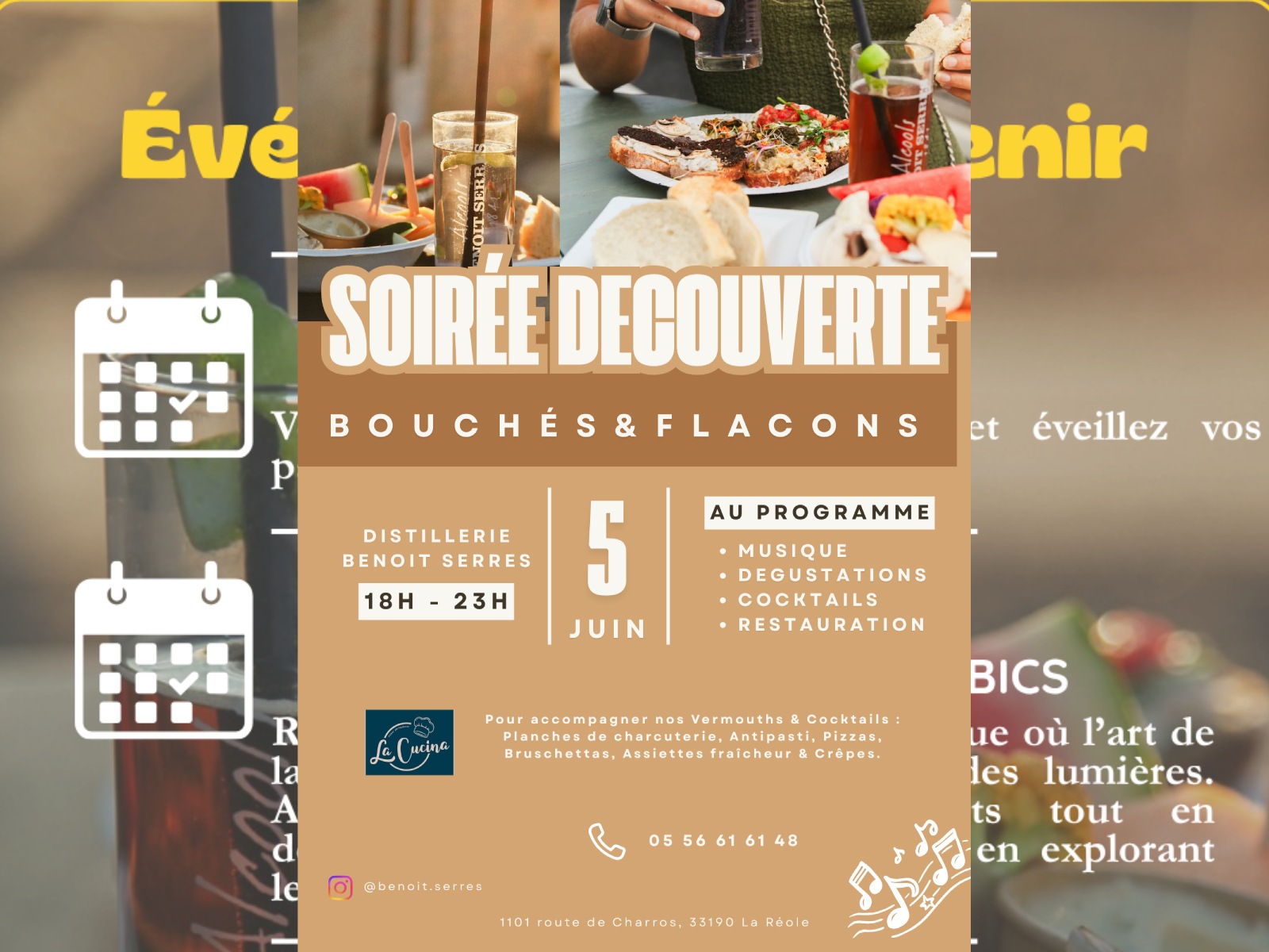 Benoit Serres fête l'agriculture — visuel événement